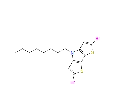 2,6-二溴-4-正辛基二噻吩并[3,2-b:2',3'-d]吡咯 1346688-54-7