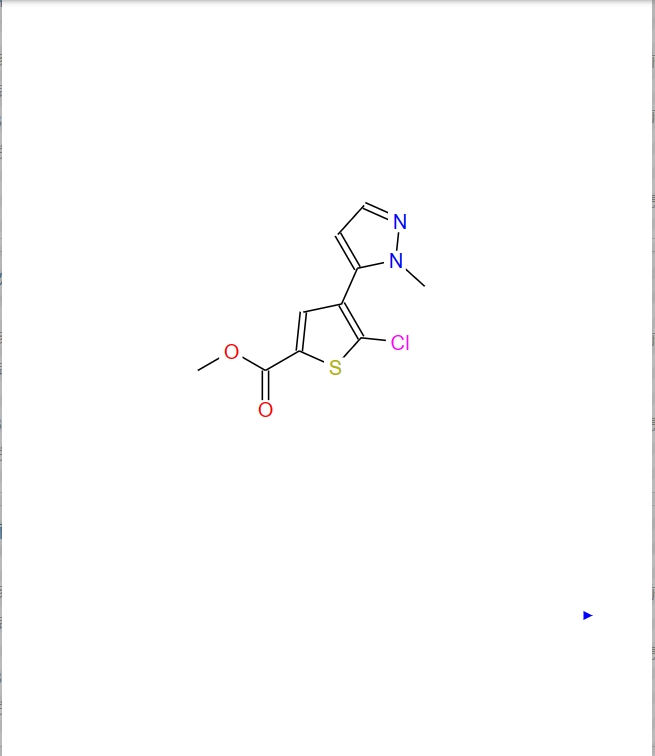 5-氯-4-(1-甲基-1H-吡唑-5-基)噻吩-2-羧酸甲酯