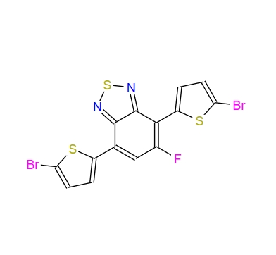 4,7-二(5-溴噻吩基-2-)-5-氟-苯并噻二唑 1352921-50-6