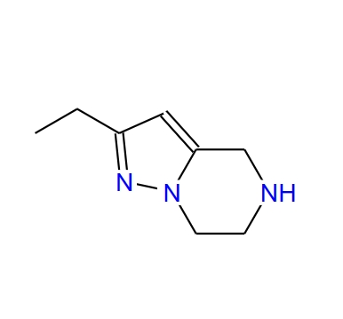 2-乙基-4,5,6,7-四氢吡唑并[1,5-a]吡嗪 1532361-95-7