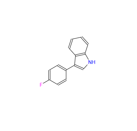 3-(4-氟苯基)吲哚