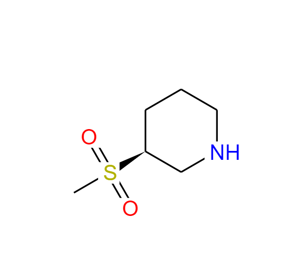 S-3-甲磺酰基哌啶