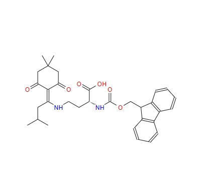 (R)-2-((((9H-芴-9-基)甲氧基)羰基)氨基)-4-((1-(4,4-二甲基-2,6-二氧代环己亚基)-3-甲基丁基)氨基)丁酸 268551-65-1