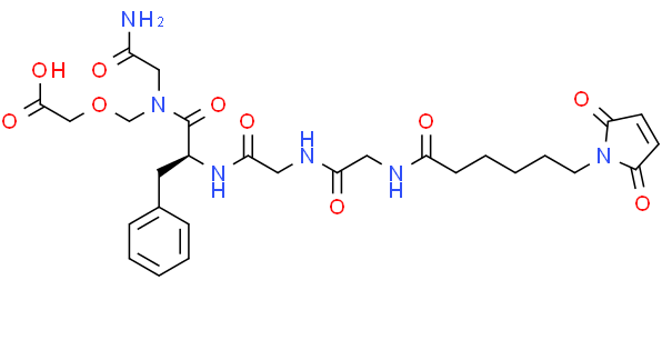 MC-Gly-Gly-Phe-Gly-NH-CH2-O-CH2COOH 