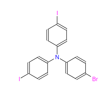 1266674-69-4；4-溴-N,N-双(4-碘代苯基)苯胺