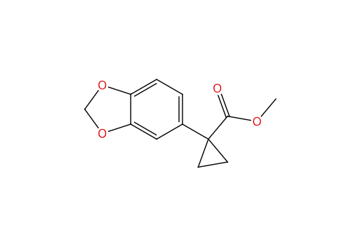 1-(苯并[D][1,3]二氧杂环戊烯-5-基)环丙烷甲酸甲酯