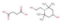 丁二酸与 4-羟基-2,2,6,6-四甲基-1-哌啶醇的聚合物 70198-29-7