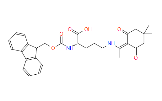 269062-80-8  N-芴甲氧羰基-(N'-1-(4,4-二甲基-2,6-二氧代环己-1-亚基)乙基)-L-鸟氨酸