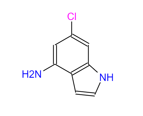 6-氯-1H-吲哚-4-胺