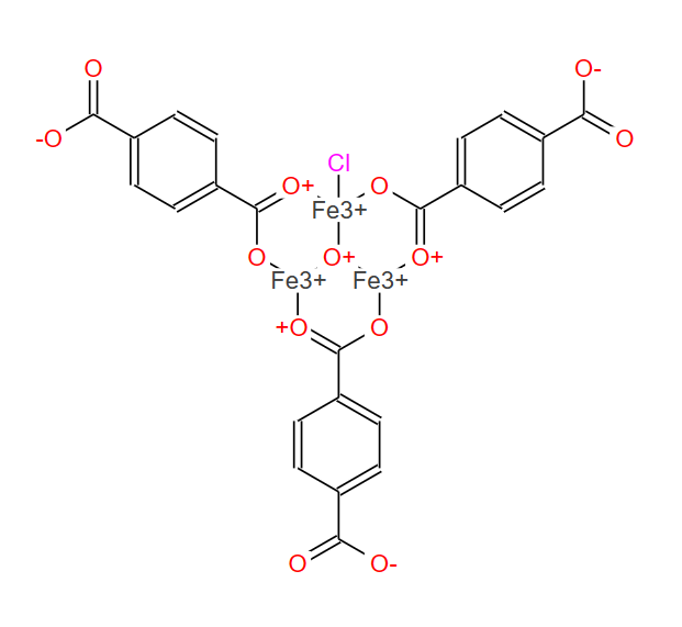 三[Μ-[1,4-苯二羧基(2-)-ΚO1:ΚO'1]]氯-Μ3-氧代三铁 1189182-67-9