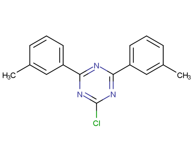 2-氯-4,6-双（3-甲基苯基)-1,3,5-三嗪;2-chloro-4,6-bis(3-methylphenyl)-1,3,5-Triazine;78941-29-4;可提供大包装，按需分装！