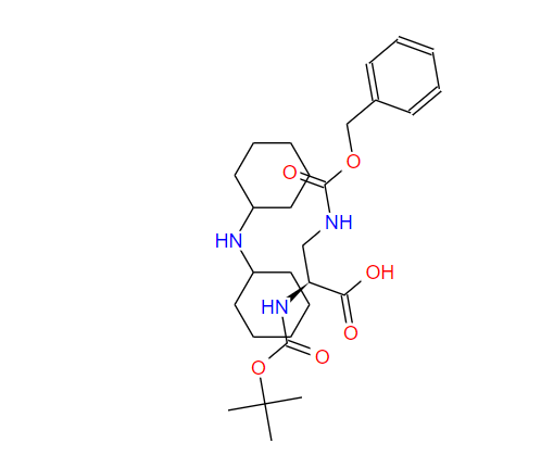 65710-58-9  叔丁氧甲酰基-3-(Z-氨基)-L-丙氨酸(二环己胺)盐