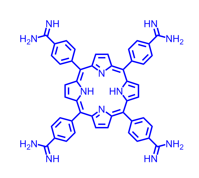 4,4',4'',4'''-(Porphyrin-5,10,15,20-tetrayl)tetrabenzimidamide 1021170-41-1