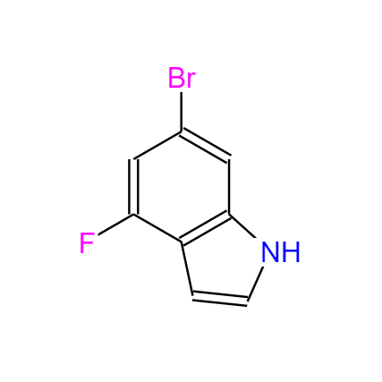 6-溴-4-氟-吲哚