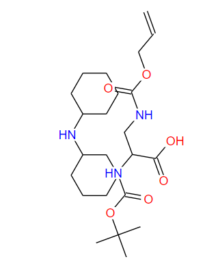 204197-28-4  N-叔丁氧羰基-N'-烯丙氧基羰基-L-2,3-二氨基丙酸二环己胺盐