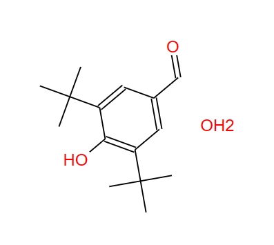 3,5-二叔丁基-4-羟基苯甲醛 半水合物 207226-32-2