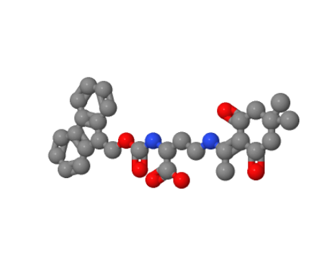 596797-14-7  (2R)-4-[[1-(4,4-二甲基-2,6-二氧代环己亚基)乙基]氨基]-2-[[(9H-芴-9-基甲氧基)羰基]氨基]丁酸
