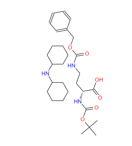 101854-42-6  N-叔丁氧羰基-N'-苄氧羰基-D-2,4-二氨基丁酸二环己胺盐