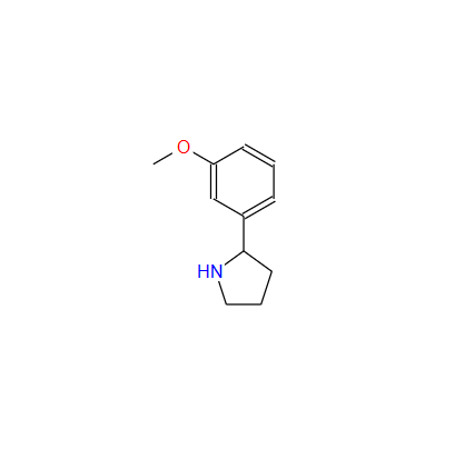 2-(3-甲氧苯基)-吡咯烷