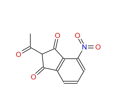 2-乙酰基-4-硝基-1,3-铟烷二酮 25125-04-6