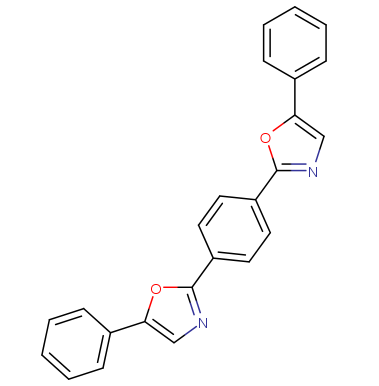 1,4-双[2-(5-苯基)噁唑基]苯;1,4-bis-2(5-phenyloxazoyl)benzene;1806-34-4;可提供大包装，按需分装！