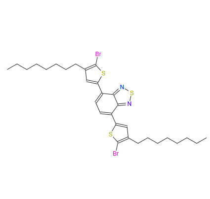 4,7-双(5-溴-4-正辛基-2-噻吩基)-2,1,3-苯并噻二唑  457931-23-6
