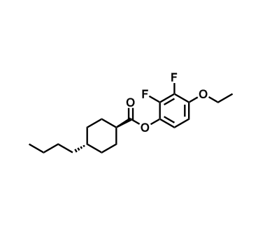 丁基环己基甲酸-2,3-二氟对乙氧基苯酚酯   124770-60-1