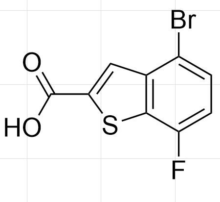 4-溴-7-氟苯并噻吩-2-甲酸 