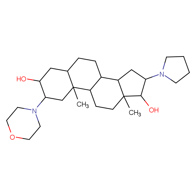 2-(4-吗啉基)-16-(1-吡咯基)-雄甾-3,17-二醇 119302-20-4