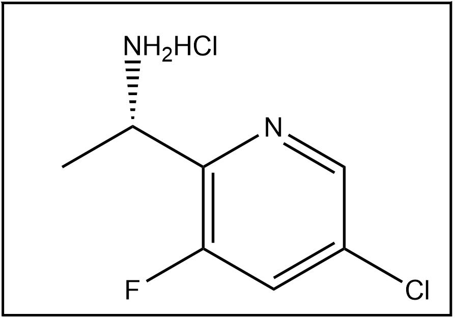 (αS)-5-氯-3-氟-α-甲基-2-吡啶甲胺盐酸盐