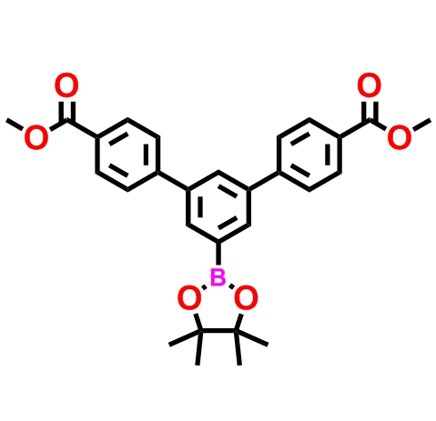 3.5-二(4-甲氧羰基苯基)苯硼酸频呢醇酯 ；1331745-91-5