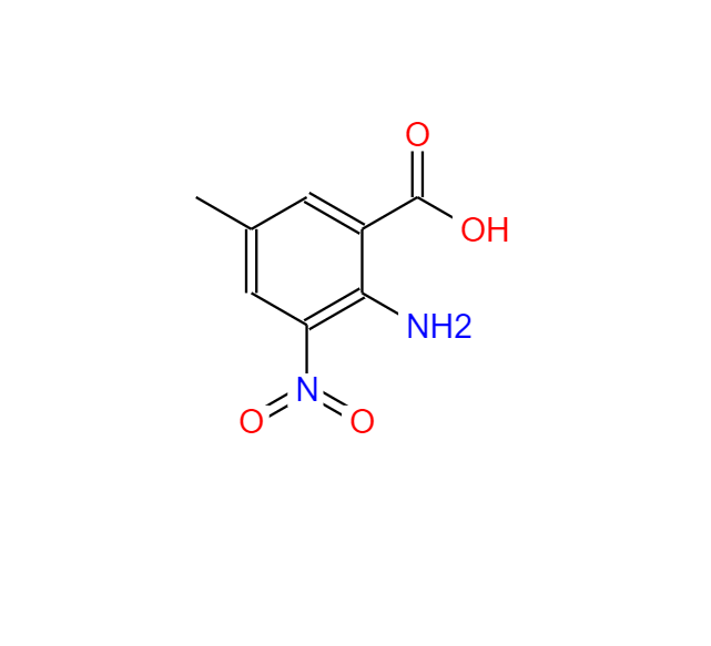 2-氨基-5-甲基-3-硝基苯甲酸