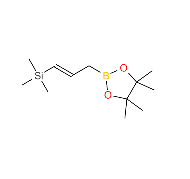 (E)-三甲基(3-(4,4,5,5-四甲基-1,3,2-二氧硼杂环戊烷-2-基)丙-1- 烯-1-基)硅烷