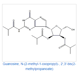 -(2-甲基-1-氧丙基)-鸟苷-2-双(2-甲基丙酸酯)