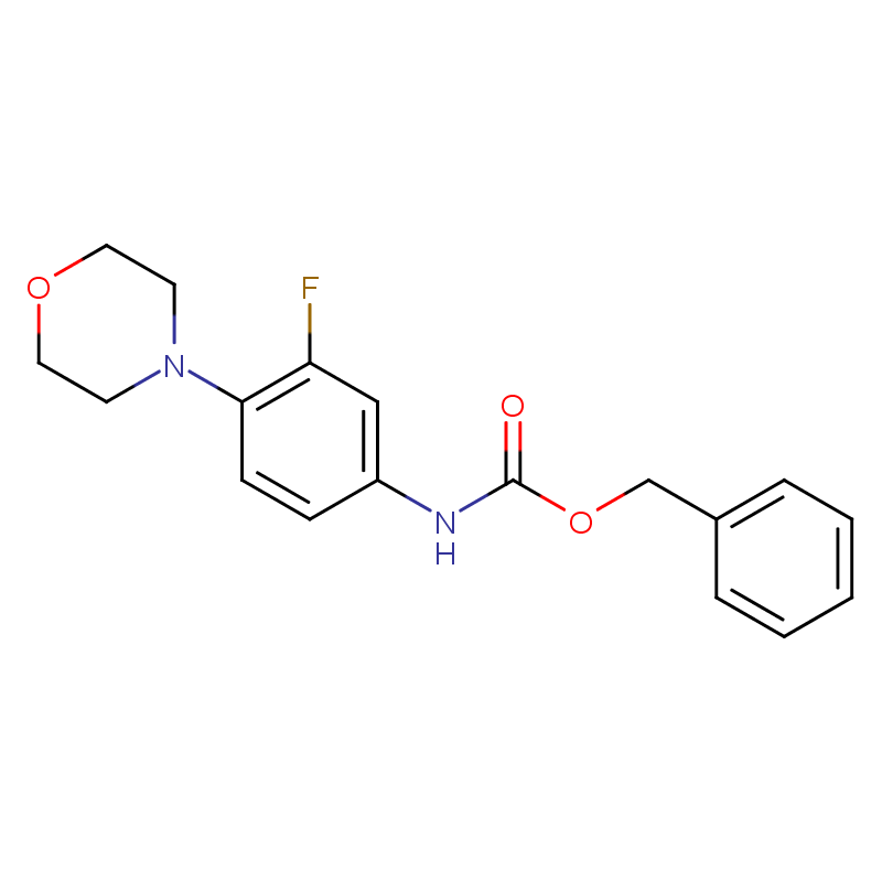 (3-氟-4-吗啉-4-基苯基)氨基甲酸苄酯 168828-81-7