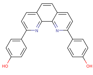 4,4'-(1,10-菲咯啉-2,9-二基)二酚；88498-43-5；外观红棕色粉；可提供大数量，按需分装！