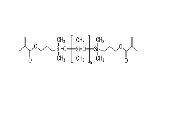 双-3-甲基丙烯基氧丙基化四甲基二硅氧烷  PDMS-diMA  CAS#:58130-03-3