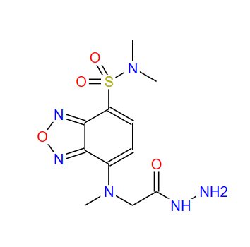 4-(N,N-二甲基氨基磺酰)-7-(N-肼基羰甲基-N-甲基)氨基-2,1,3-苯并恶二唑  179951-63-4