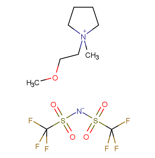 N-甲氧基乙基-N-甲基吡咯烷双三氟甲烷磺酰亚胺盐