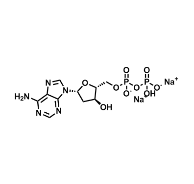 ((2R,3S,5R)-5-(6-氨基-9H-嘌呤-9-基)-3-羟基四氢呋喃-2-基)甲基二磷酸酯二钠盐