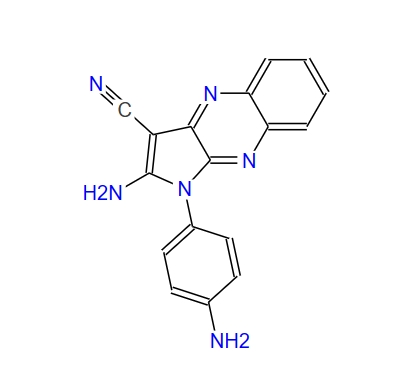 2-氨基-1-(4-氨基苯基)-1H-吡咯并(2,3-b)喹喔啉-3-腈 301358-46-3