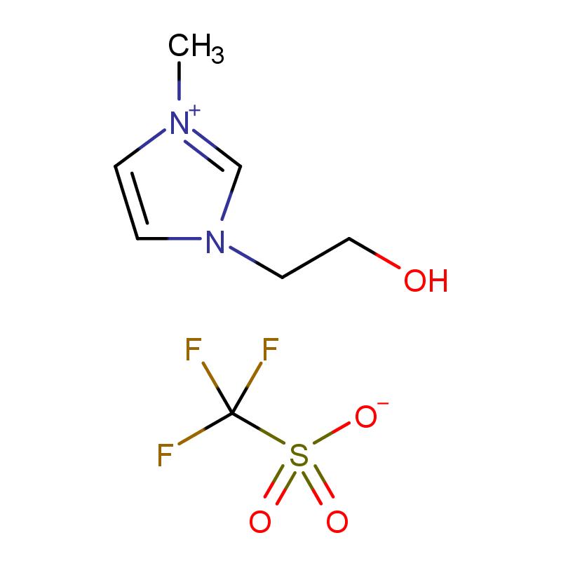 950780-06-0 1-羟乙基-3- 中基咪唑二氟中烷磺酸盐 结构式图片