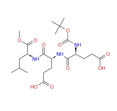 N-叔丁氧羰基-谷氨酰-谷氨酰-亮氨酸甲酯 72903-33-4