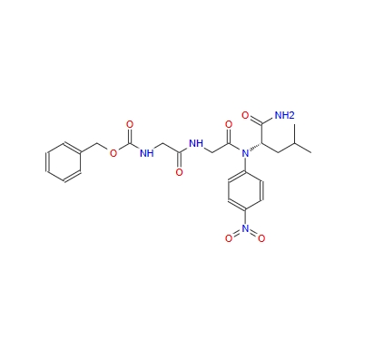 N-[(苯基甲氧基)羰基]甘氨酰甘氨酰-N-(4-硝基苯基)-L-亮胺酰胺 53046-98-3
