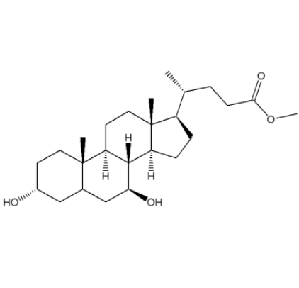 3a,76-dihydroxy-5B-cholan-24-oic acid methyl ester