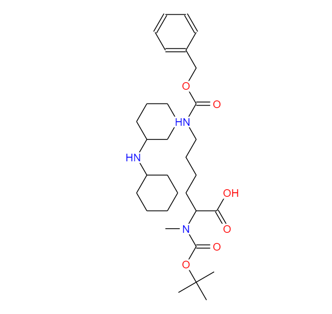 二环己胺 N6-((苄氧基)羰基)-N2-(叔丁氧羰基)-N2-甲基-L-赖氨酸