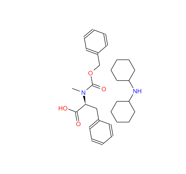 N-α-苄氧基羰基-n-α-甲基-1-苯丙氨酸二环己胺