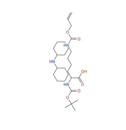 110637-52-0  N-叔丁氧羰基-N'-烯丙氧基羰基-D-赖氨酸二环己胺盐