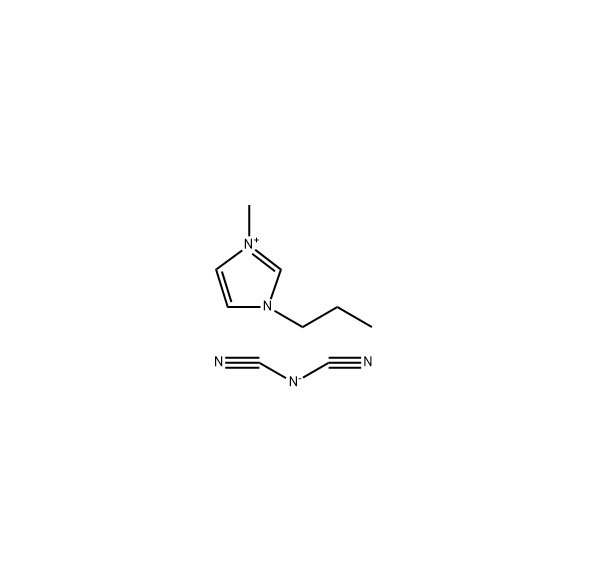 1-丙基-3-甲基咪唑二腈胺盐