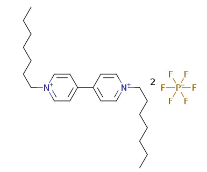 1,1'-二正庚基-4,4'-联吡啶二六氟磷酸盐, 庚基紫精二六氟磷酸酸盐